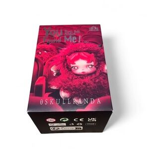 SKULLPANDA DARKNESS “You Found Me!” Plush Doll Pendant (Authentic)